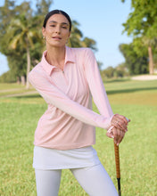 Load image into Gallery viewer, BloqUV Women's Long Sleeve Quarter Zip Polo
 - 31