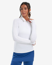 Load image into Gallery viewer, BloqUV Women's Quarter Zip Polo Shirt
 - 22