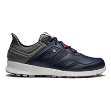 Load image into Gallery viewer, FootJoy Stratos Mens Golf Shoes - 12.0/Navy/Grey/2E WIDE
 - 11
