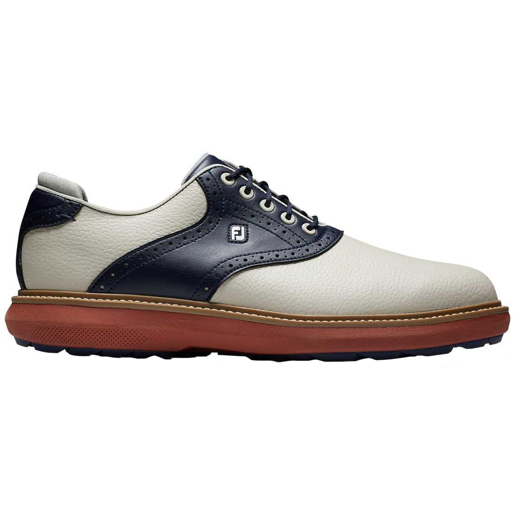 FootJoy Traditions Spiked Mens Golf Shoes - 9.5/SS/D Medium