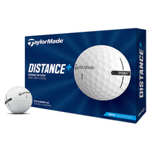 Load image into Gallery viewer, TaylorMade Distance+ Golf Balls - Dozen 2024 - White
 - 1
