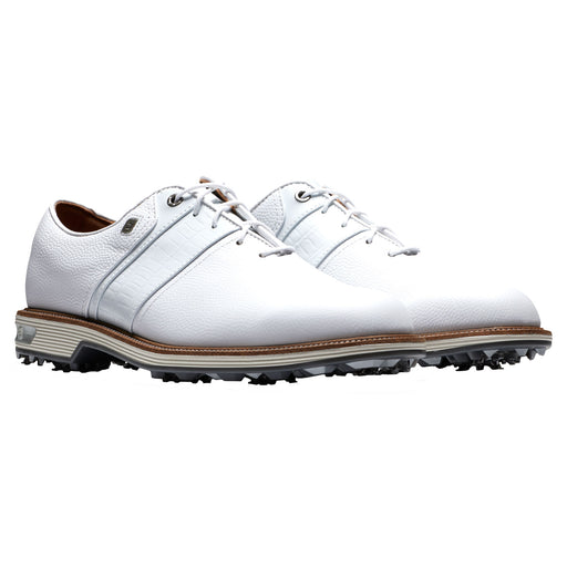 FootJoy Prem Series Packard Mens Golf Shoes - White/White/4E X-WIDE/13.0