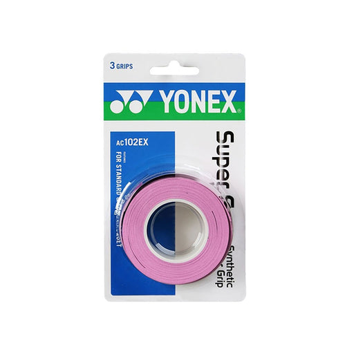 Yonex Super Grap 3-Pack Pink Overgrip - Default Title