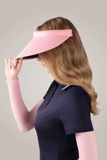 Glove It Pink Wide Brim Slide On Visor