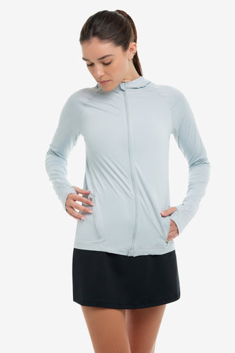 BloqUV Women's Full Zip Hoodie Jacket