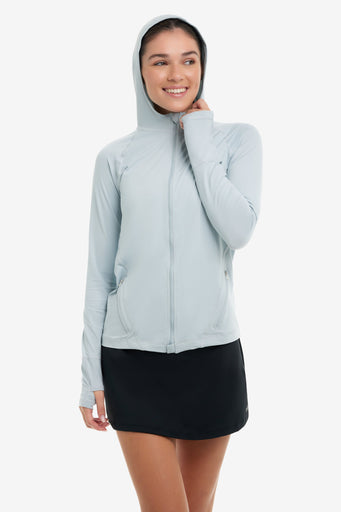 BloqUV Women's Full Zip Hoodie Jacket