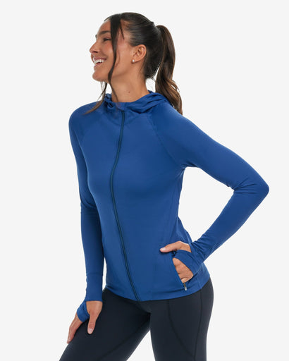 BloqUV Women's Full Zip Hoodie Jacket