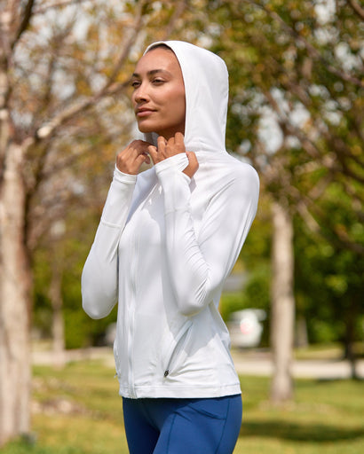 BloqUV Women's Full Zip Hoodie Jacket