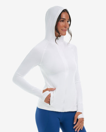 BloqUV Women's Full Zip Hoodie Jacket