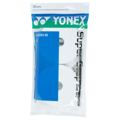 Yonex Super Grap White Overgrip 30-pack - Default Title