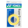 Yonex Super Grap 3-Pack Yellow Tennis Overgrip