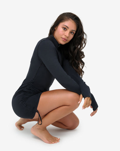 BloqUV Women's Drawstring Coverup Dress