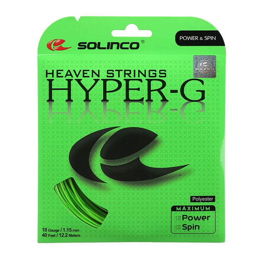 Solinco Hyper-G Lime 18g Tennis String - Default Title