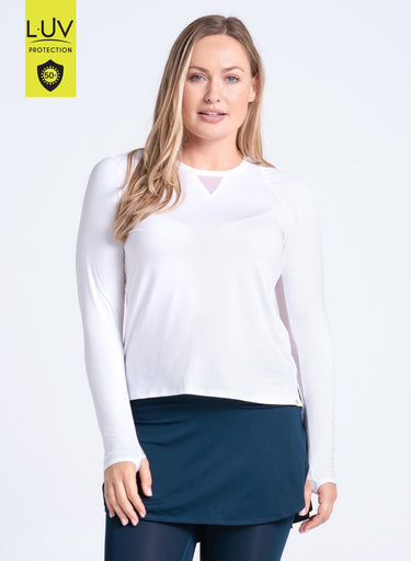 High Low Breezy Long Sleeve