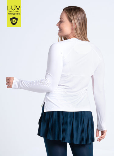 High Low Breezy Long Sleeve