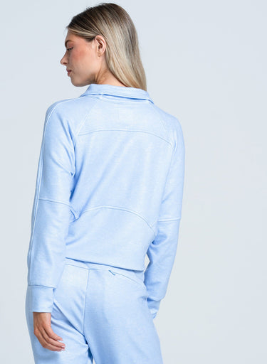 Renew Heather 1/4 Zip Long Sleeve