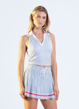 Load image into Gallery viewer, Glow Set Stripes Polo Tank
 - 3