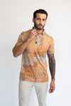 Easy Eagle Tobacco Men's Polo Shirt