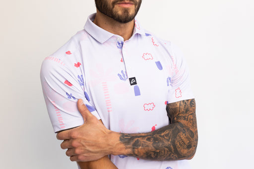 Easy Eagle Trees Men's Polo Shirt