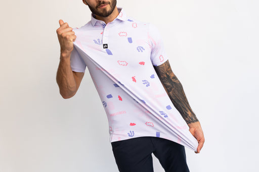 Easy Eagle Trees Men's Polo Shirt