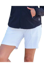 Load image into Gallery viewer, Jofit Belted 7.5 in Womens Golf Shorts - Wht White/16
 - 10