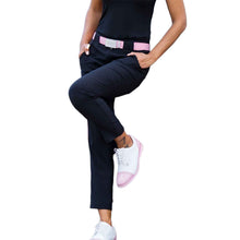 Load image into Gallery viewer, Jofit Belted Cropped Ankle Womens Golf Pants
 - 3