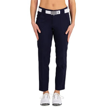 Load image into Gallery viewer, JoFit Belted Cropped Ankle Womens Golf Pants - Midnight/16
 - 4
