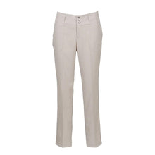 Load image into Gallery viewer, JoFit Belted Cropped Ankle Womens Golf Pants - Stone/16
 - 9