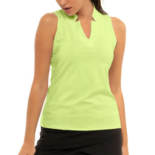 Load image into Gallery viewer, Lucky in Love Chi Chi Womens Golf Tank Top - LEMON FROST 718/XL
 - 3