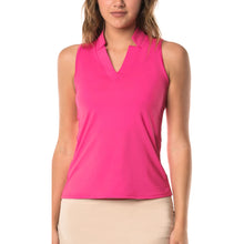 Load image into Gallery viewer, Lucky in Love Chi Chi Womens Golf Tank Top - SHOCKNG PNK 645/XL
 - 7