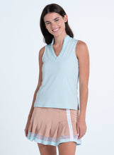 Load image into Gallery viewer, Pleated Placket Sleeveless
 - 1