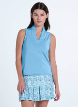 Load image into Gallery viewer, Pleated Placket Sleeveless
 - 1