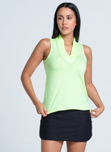 Load image into Gallery viewer, Pleated Placket Sleeveless
 - 1