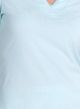 Load image into Gallery viewer, Pleated Placket Short Sleeve
 - 3