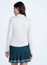 Load image into Gallery viewer, Pleated Neck Long Sleeve
 - 4