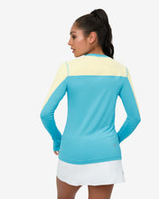 Load image into Gallery viewer, BloqUV Women's Performance Quarter Zip Long Sleeve Crew Shirt
 - 38