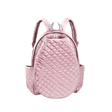 Load image into Gallery viewer, Glove It Pink Quilted Tennis Racquet Backpack
 - 4
