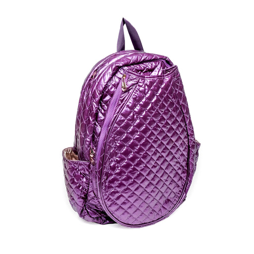 Glove It Purple Quilted Tennis Racquet Backpack