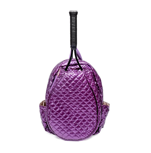 Glove It Purple Quilted Tennis Racquet Backpack