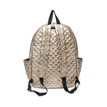 Load image into Gallery viewer, Glove It Gold Quilted Tennis Racquet Backpack
 - 3