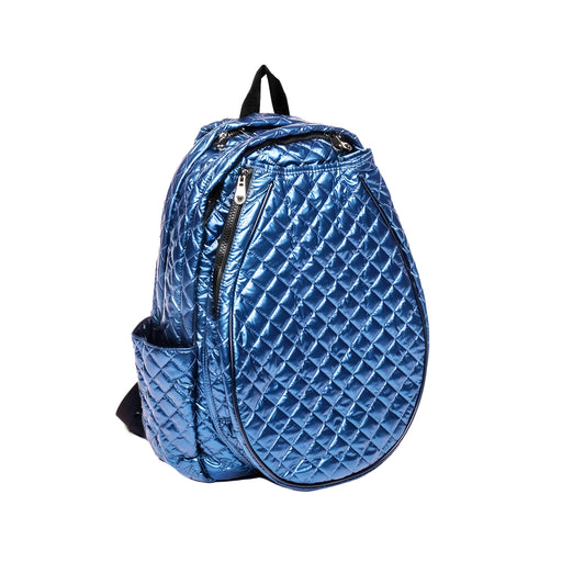 Glove It Navy Quilted Tennis Racquet Backpack