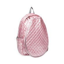Load image into Gallery viewer, Glove It Pink Quilted Tennis Racquet Backpack
 - 3