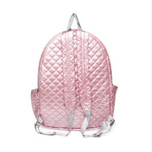 Load image into Gallery viewer, Glove It Pink Quilted Tennis Racquet Backpack
 - 2