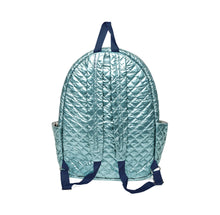 Load image into Gallery viewer, Glove It Teal Quilted Tennis Racquet Backpack
 - 3