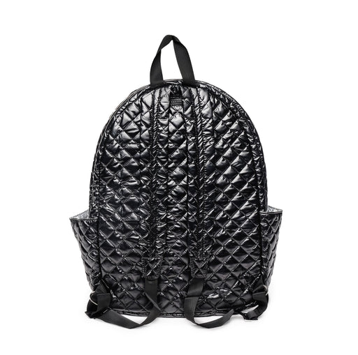 Glove It Black Quilted Tennis Racquet Backpack