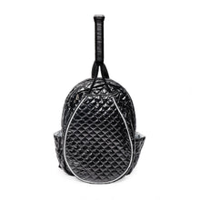 Load image into Gallery viewer, Glove It Black Quilted Tennis Racquet Backpack
 - 1