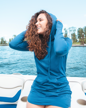 Load image into Gallery viewer, BloqUV Women's Hoodie Dress Relaxed
 - 41