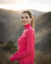 Load image into Gallery viewer, BloqUV Women's Mock Zip Top Relaxed
 - 2