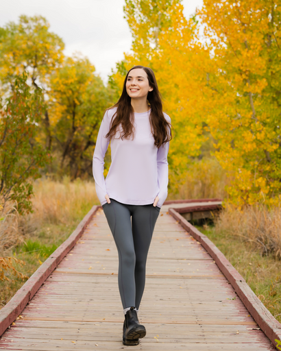 BloqUV Women's Scallop Top Relaxed