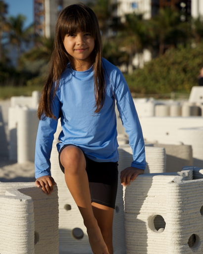 BloqUV Kid's Crew Neck Top